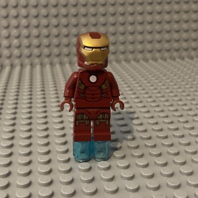 authentic LEGO minifigure Iron Man Mark 7 sh231 Marvel Avengers 10721