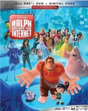 Ralph Breaks The Internet Disney (Blu-ray Disc +DVD + Digital) NEW Sealed