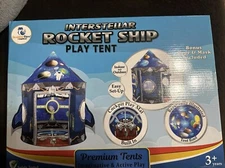 ImpiriLux Rocket Ship Play Tent for Kids, Astronaut Spaceship Themed 40 x51-NIB