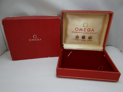 Omega Watch Box, Inner and Outer 