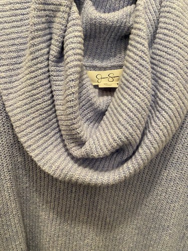 Jessica Simpson Women’s Sweater Top Size L Cowl Neckline Lavender - Picture 8 of 13