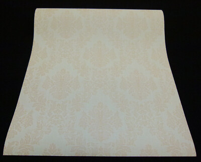 30495-5-) 6 Rollen Satintapeten ''New Classics'' Barock Design hellbeige rosébeige