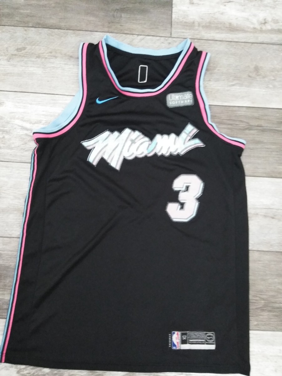 MIAMI HEAT Dwyane Wade #3 ジャージ L Miami Heat Dwyane Wade #3 Jersey Youth Large 14-16 NBA