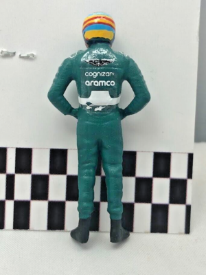 Fernando Alonso Aston Martin AMR23 Figure 2023 1/43 Diecast Model