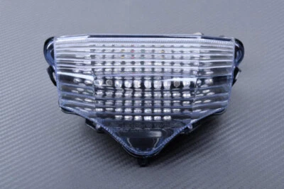 Feu Stop LED Plug&PLAY Clair+Clignotants Pour YAMAHA FAZER 600 FZ6-S S1/S2 04-14 - Photo 1/4