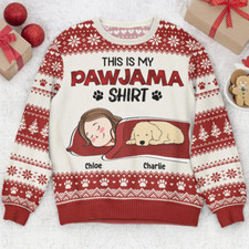 BG This Is My Ugly Christmas Sweater - Personalized Ugly Sweater XS-5XL-1