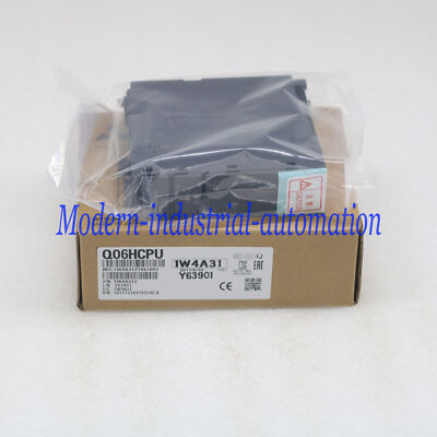   New in box PLC Q06HCPU Processor Module One year warranty #W8