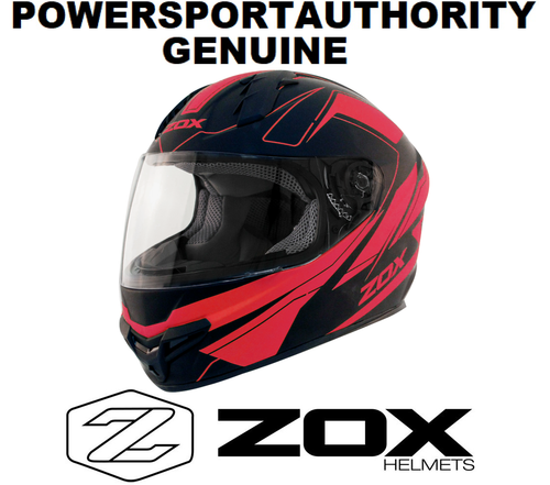 Zox Adult Unisex OEM Red \u0026 Black Primo 