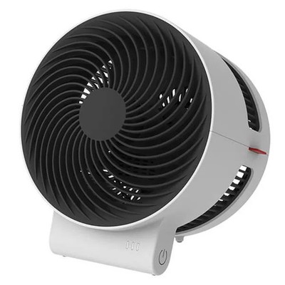 Boneco F100 Ventilator - kompakt, weiß, 3 Geschwindigkeiten, Touch Control, einfache Reinigung
