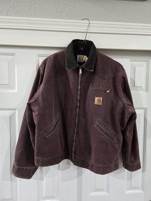 Carhartt Detroit Jacket J43 BRG Large | eBay