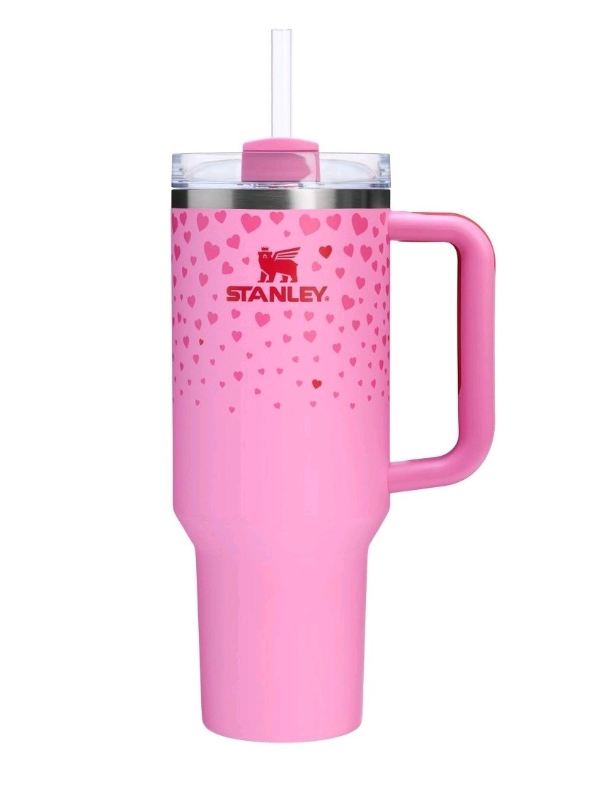 Stanley Target Exclusive Valentine’s Day 2025 Sweet Hearts 40oz Tumbler