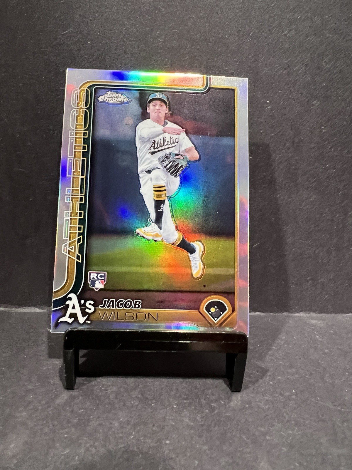 2025 Topps Chrome - Jacob Wilson #96 Refractor (RC)