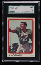 1963 Topps CFL Joe Kapp #3 SGC 60 0q5