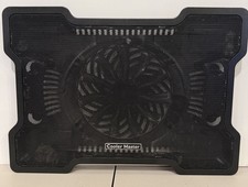 Cooler Master NotePal X-Slim Black Ultra-Slim Laptop Cooling Pad Fan USB
