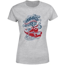 Image of Harry Potter Hogwarts Express T-Shirt Women's | Official Licensed | Grey