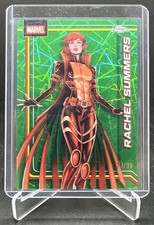 2026 Topps Chrome Marvel Comics Rachel Summers Hulk Green Lazer 77/99 #141