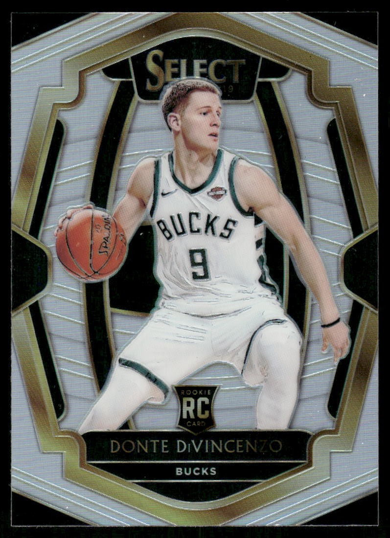 2018-19 Panini Select #164 Donte DiVincenzo Silver Prizms