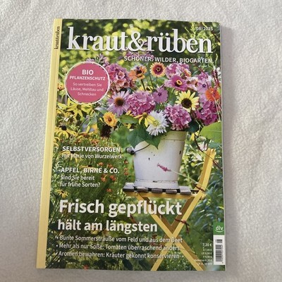 kraut und rüben 08/2025  frisch gepflückt hält am Längsten neu und ungelesen