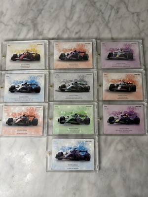 Topps F1 Eccellenza 2025 Macchina Lot - Every Card Numbered /10 /25 /75 /99