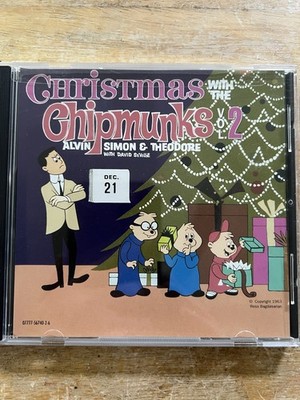 Christmas With The Chipmunks Vol 2 CD Alvin Simon Theodore Holiday