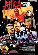 Original Video Magazine Pre-Cert Advert Attica a True Story Morgan Freeman