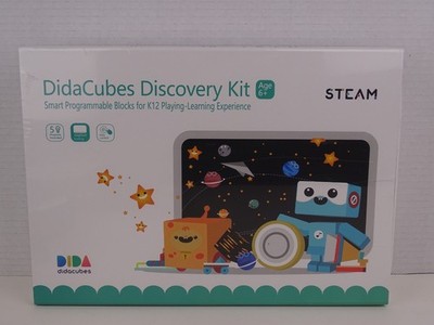 Didacubes Discovery Kit Smart Programmable Blocks STEAM 6+ Coding New Sealed 