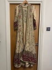 Rafia Pakistani indian wedding/party wear dress Eid