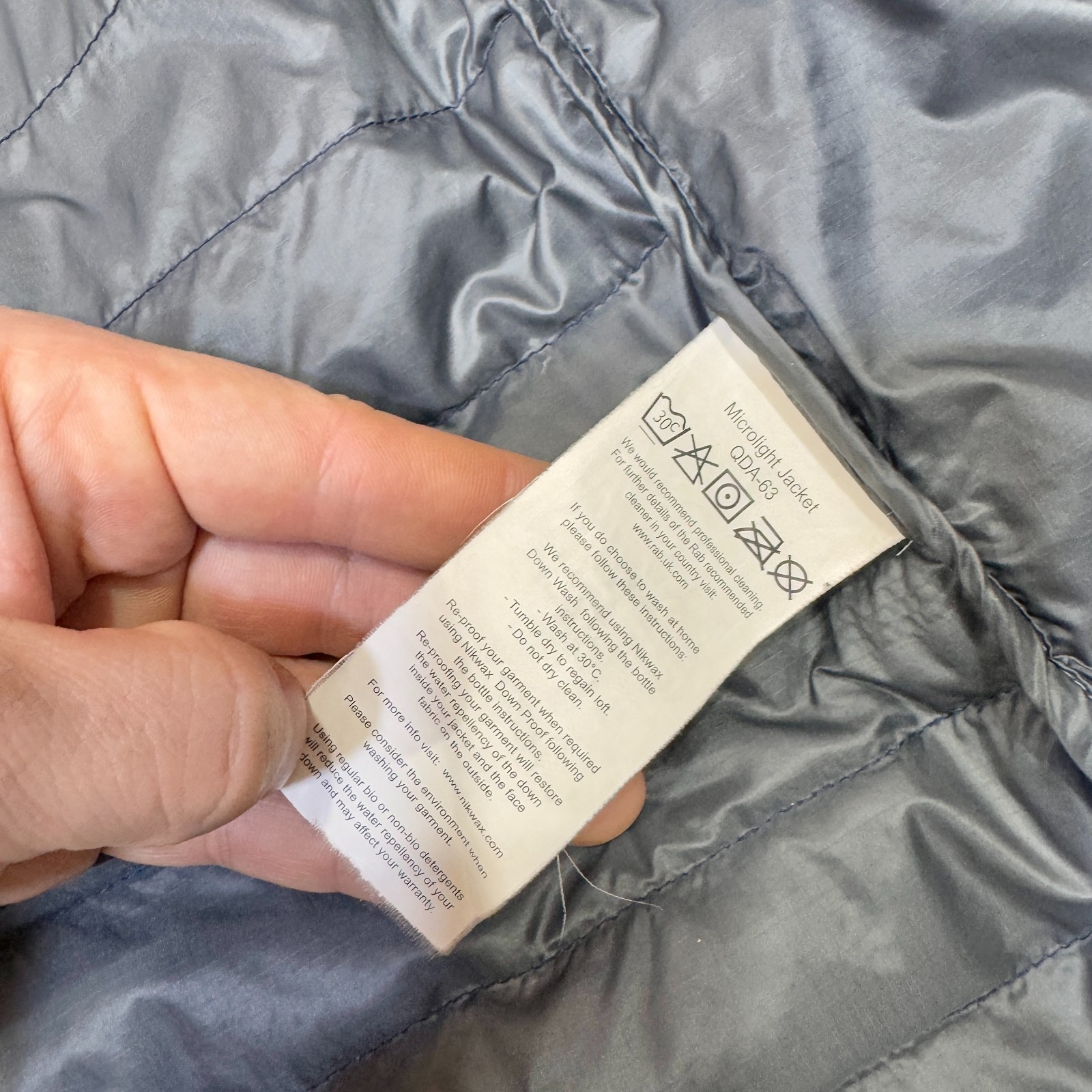 Rab Microlight Puffer Jacket Pertex Insulated M s… - image 13