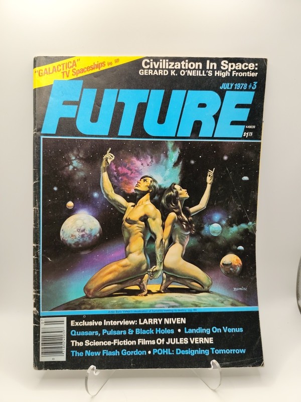 Future #3 (July 1978) - Boris Vallejo cover. interior art & interview