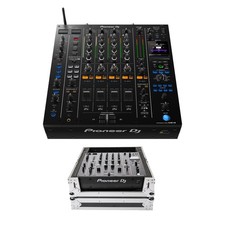Pioneer DJ DJM-A9 4-Channel Digital Pro-DJ Mixer Magma Mixer-Case