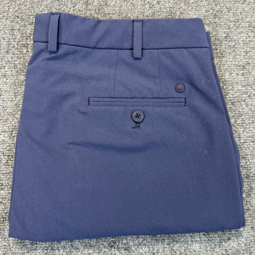 Peter Millar Crown Crafted Pants Mens 38x30 Blue Surge Performance Trouser Chino