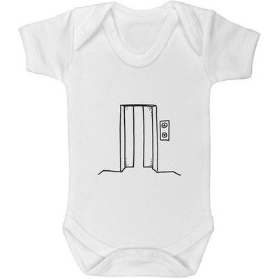 ''Elevator Doors'' Baby Grows / Bodys (GR021952)