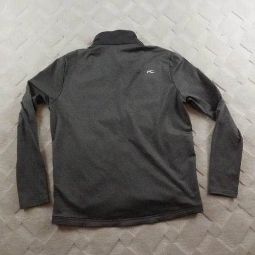 KJUS Retention Jacket Mens Medium Gray Full Zip Golf Stretch image 12