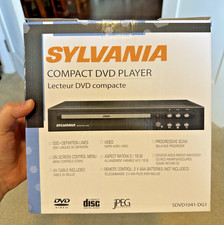 Sylvania Compact DVD Player SDVD1041-DG1  New, Open Box, Unused
