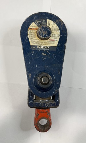 Crosby McKissick 4 ton Snatch Block 4.5 in. N-419 PN 109064 Great Condition