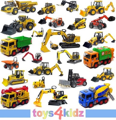BRUDER  BAUSTELLE Fahrzeuge, Bagger, Radlader zum Auswählen *** NEU / OVP