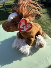 TY BEANIE BABY HOOFER CLYDESDALE HORSE RETIRED WITH TAGS 2001 BARGAIN PRICE
