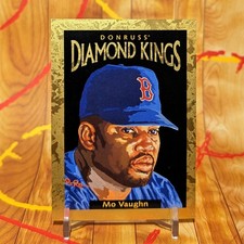 1996 Mo Vaughn Donruss - Diamond Kings #DK-2 /10,000 Red Sox MVP