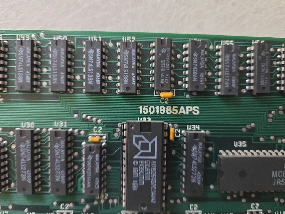 *** WORKING IBM 5150 5160 XT PC 1501985 APS monochrome display adapter 8 bit ISA - Image 2 of 4