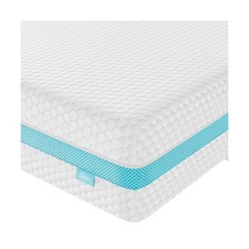 TeQsli Crib Mattress, Dual-Sided Memory Foam Toddler Mattress with Breathable...