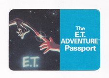 E.T. Adventure Passport Universal Studios 200...