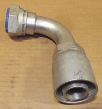 FJX90-20-20 Hydraulic Crimp Fitting 1 1/4" JIC Female Swivel N50151 Thread 1-5/8