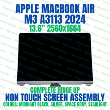 Apple Macbook Air A3113 13" Screen Assembly Midnight Blue
