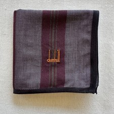 Men Handkerchief Vintage Cotton Black Red Tartan Plaid Pattern Pocket Square 18"