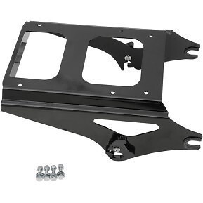 Drag Specialties 1510-0243 Quick Detach Tour Box Mount- Black for 09-13 Tour Pak