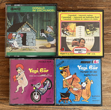 Vier schöne alte Super 8-Filme (Donald Duck, Cannonball etc.)