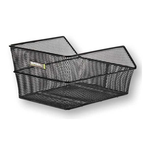 Basil 11177 Cento Hinterradkorb S Schultasche 31,5X21,5X17Cm, Engmaschig, Schwar-image
