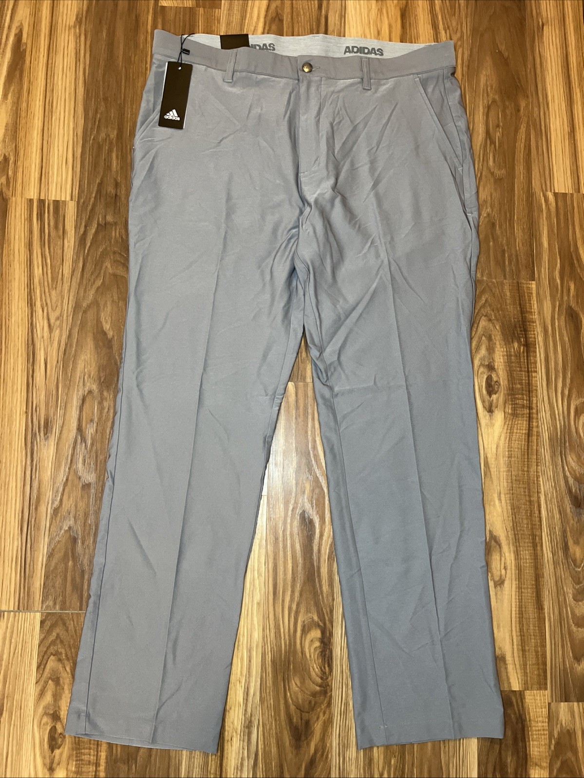 Adidas Ultimate 365 Golf Pants Mens 38x32 Regular Gray Performance Stretch