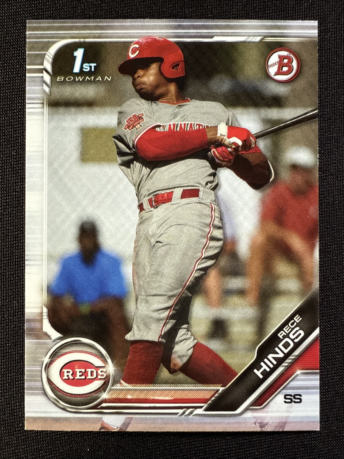 Rece Hinds 1st Rookie Card RC 2019 Bowman Draft #BD-131