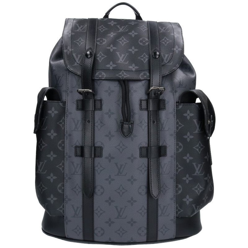 Louis Vuitton Christopher MM Backpack in Monogram Eclipse Reverse Canvas M45419